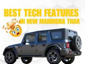  Mahindra Thar Roxx showcasing advanced technology features